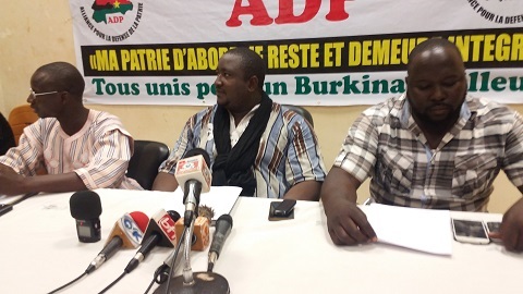Alliance pour la défense de la patrie : Bientôt un meeting de protestation contre la gouvernance actuelle au Burkina