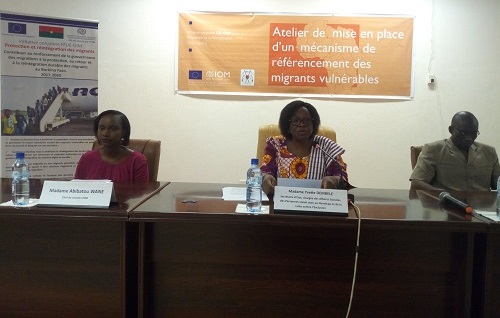 Protection et réintégration des migrants : Bientôt un mécanisme de référencement au Burkina