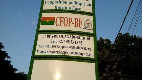 Situation nationale : Selon l’opposition, la seule chose qui préoccupe le président du Faso, c’est son prochain mandat