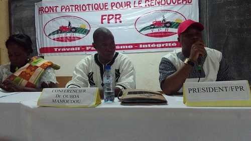 Conférence publique du FPR à Koudougou :  ‘’Le Burkina ne pourrait se développer sans changement de mentalité ’’ (Dr Aristide Ouédraogo, président du parti)