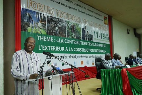 Forum national de la diaspora : Harmoniser les vues pour la dynamique de développement du Burkina