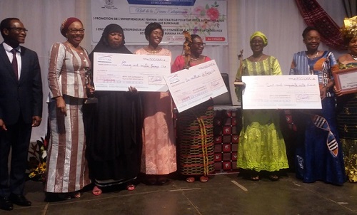 Nuit des femmes entrepreneures : Delicio SARL, sacrée meilleure entreprise féminine du Burkina