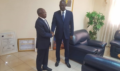 Coopération : Le nouveau président du conseil d’administration de la Société ivoirienne de raffinage en visite à la SONABHY