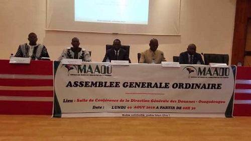 Assemblée Générale Ordinaire de la Mutuelle des Agents de l’Administration des Douanes (MAADO)