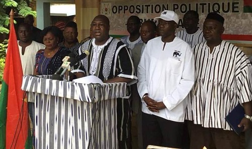 Burkina : L’opposition appelle à une marche-meeting le samedi 29 septembre 2018 