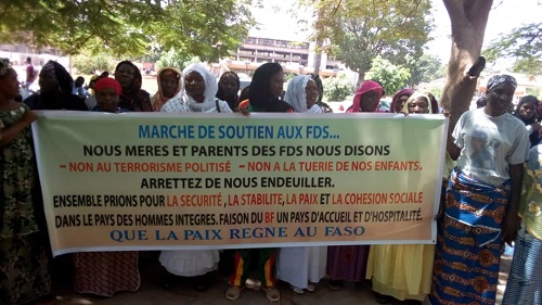 Bobo-Dioulasso : Des femmes ont marché pour dire non au « terrorisme politisé »