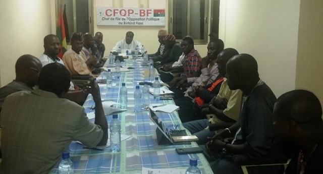 Burkina :  Le CFOP salue le professionnalisme et la<br> maturité de tous les commissaires de la CENI