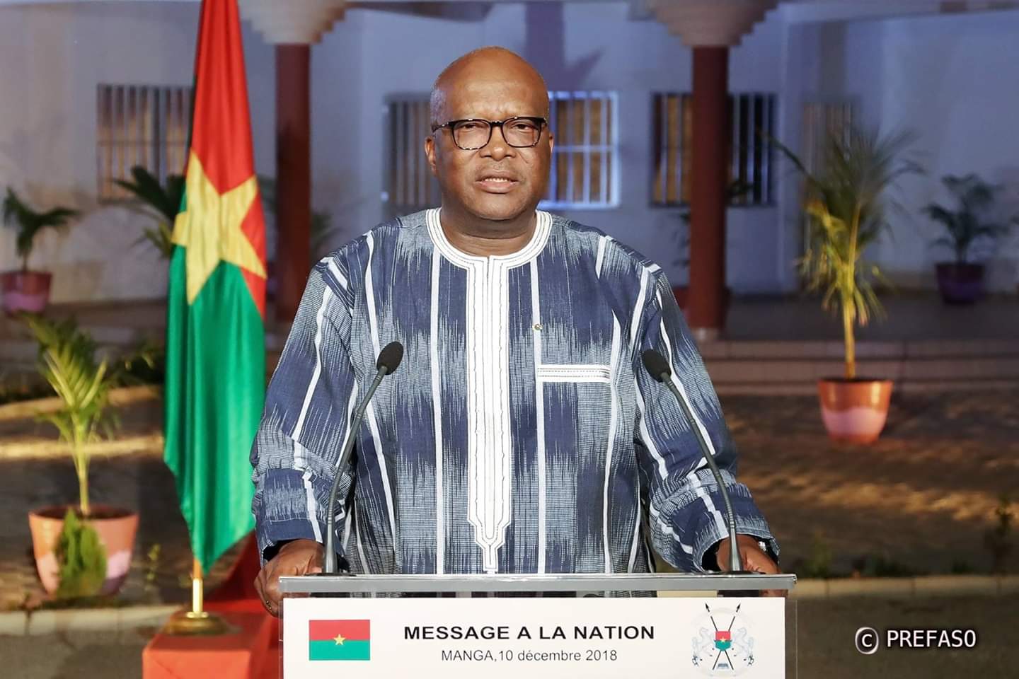 58e anniversaire du Burkina Faso : Le message à la nation du président Roch Kaboré