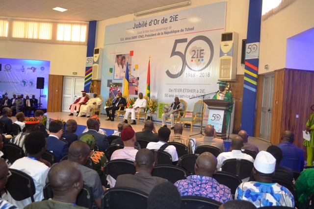 Institut 2iE : « Un outil précieux au service du développement socio-économique de notre continent » (président tchadien Idriss Déby Itno) 