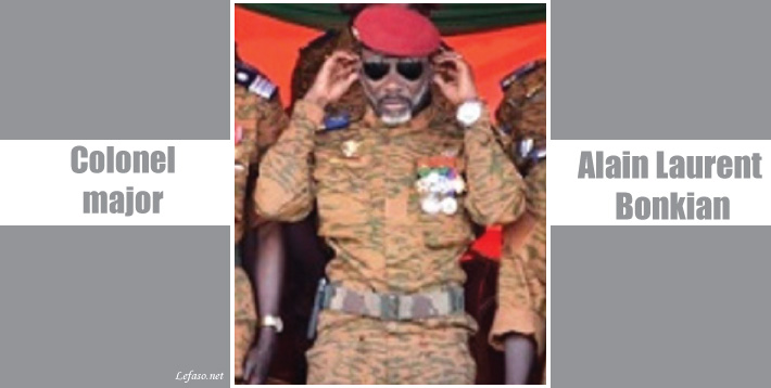 Burkina : Décès du colonel major Alain Laurent Bonkian
