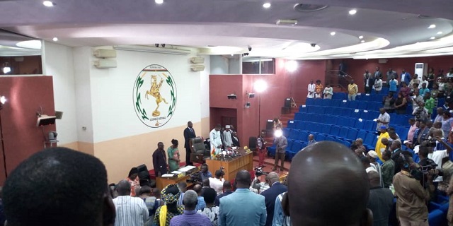 Assemblée nationale : Discours du président  Alassane Bala Sakandé à l’ouverture de la session spéciale