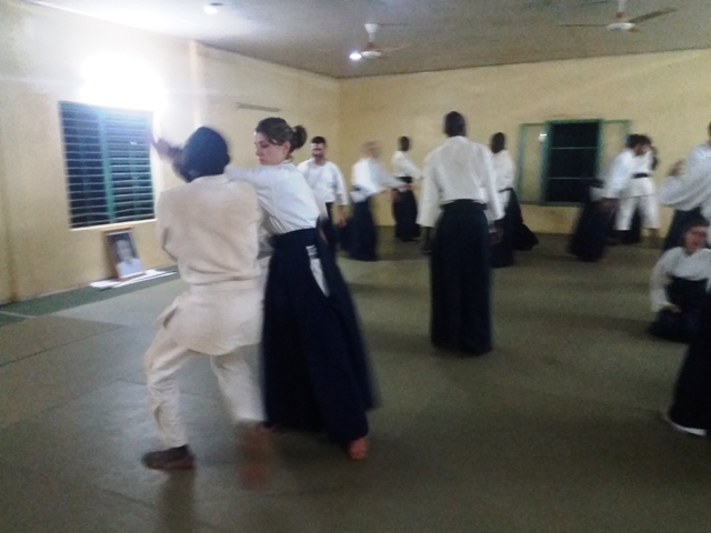 Arts martiaux : Les pratiquants d’Aikido se perfectionnent