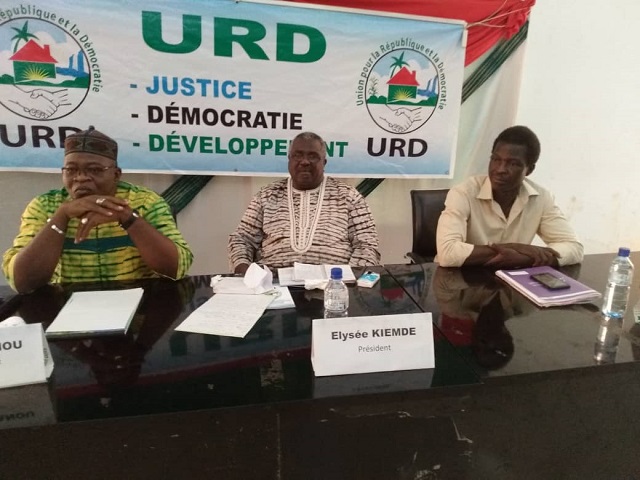 Bobo-Dioulasso : Les responsables de l’URD échangent avec leurs militants