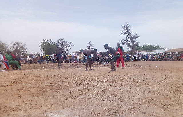 Lutte traditionnelle dans le Nayala : Le tournoi du club “Kiègoulou” tient ses promesses