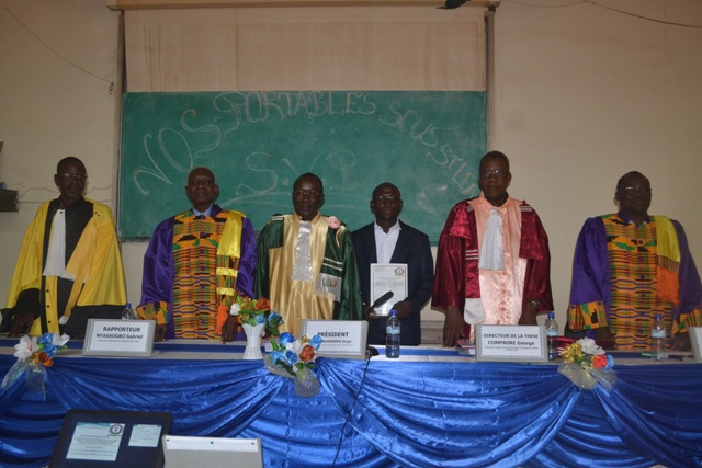 Université de Ouagadougou : Vincent Zoma décroche son doctorat en géographie