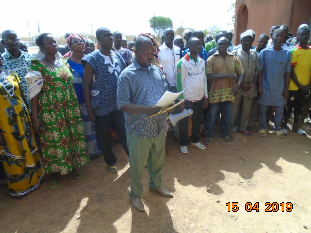 Union régionale des producteurs semenciers du centre sud (URPS/CS) : Une marche de protestation contre Adama Ouédraogo, ancien président de l’URPS/CS.