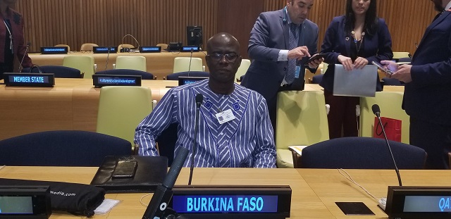 Panel de Haut niveau de l’assemblée générale de l’ONU : Le ministre Abdoul Karim Sango défend la culture burkinabè