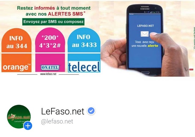 Facebook : Lefaso.net, premier média en ligne certifié au Burkina