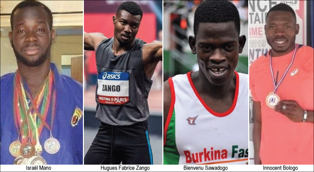 Sport : Ces athlètes qui ont hissé le drapeau burkinabè à l’international