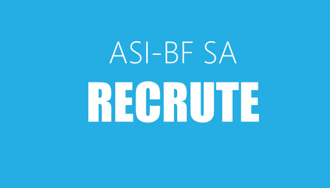 ASI BF recrute un gestionnaire des ressources humaines et un gestionnaire de société