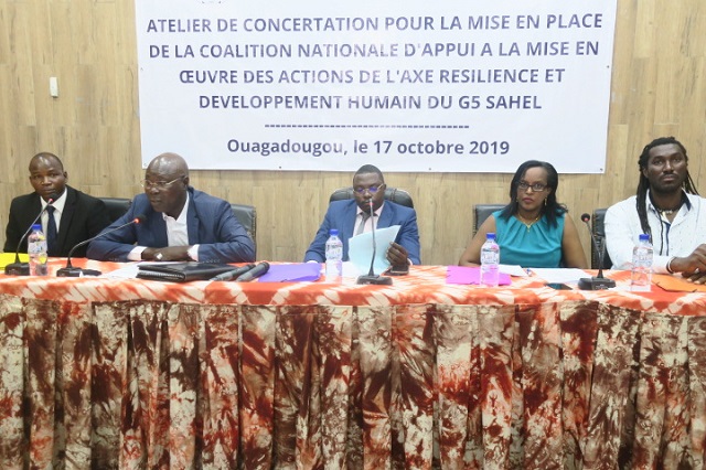 Résilience au Sahel : Le Burkina prépare la mise en œuvre de sa coalition