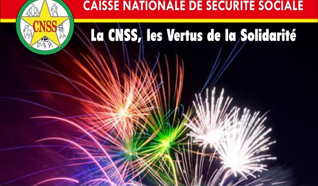 La caisse nationale de sécurité sociale (CNSS) vous souhaite une bonne et heureuse année 2020