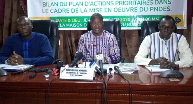 Commerce et industrie : « Si les actions se poursuivent dans ce sens, le Burkina sera un pays industrialisé à l’horizon 2023 », estime le ministre du Commerce, Harouna Kaboré