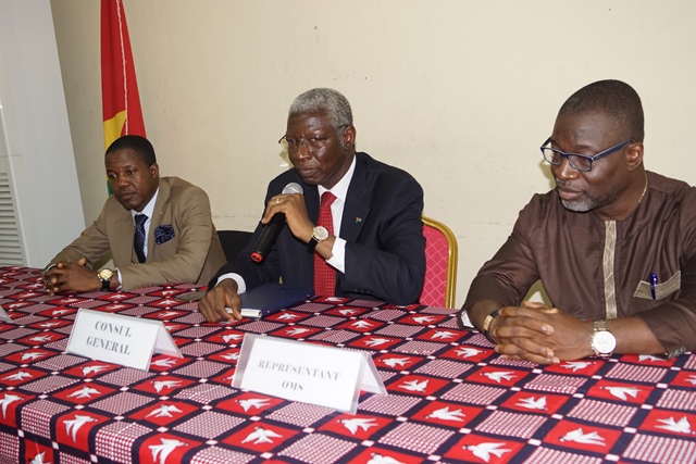 Coronavirus 2019 (COVID-19) : Le Consulat général du Burkina à Abidjan outille le personnel diplomatique et consulaire  