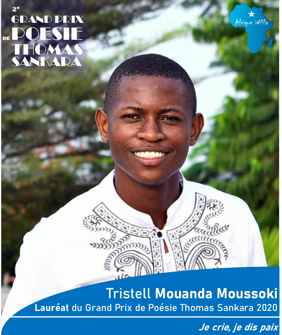 Grand prix de poésie Thomas Sankara 2020 : Tristell Mouanda Moussoki du Congo sacré lauréat
