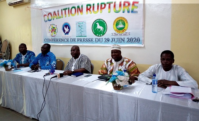 « Coalition Rupture » : Une nouvelle alliance politique pour rompre avec la mal gouvernance au Burkina