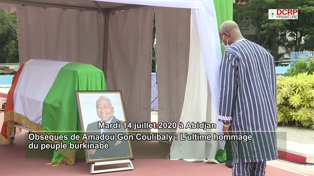 Obsèques de Amadou Gon Coulibaly : L’ultime hommage du peuple burkinabè
