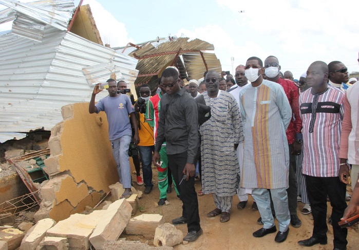 Ouagadougou : Bala Sakandé sur les ruines de la mosquée de Pazaani