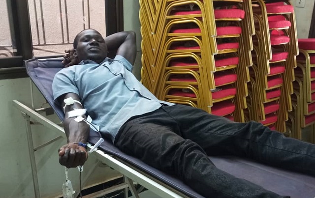 Santé : Les jeunes de l’ADF RDA font un don de sang