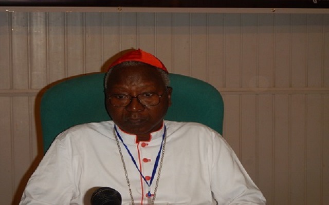Cardinal Philippe Ouédraogo, président de la commission épiscopale pour le Laïcat