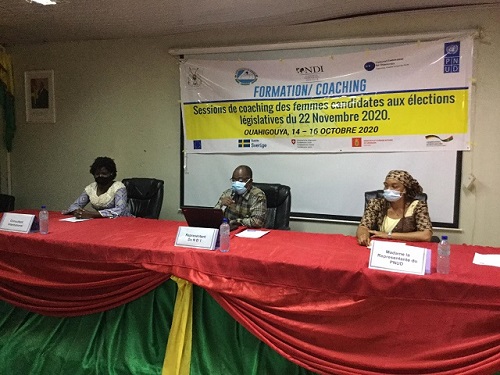 Elections législatives  2020 au Burkina : Le NDI coache des femmes candidates du Nord