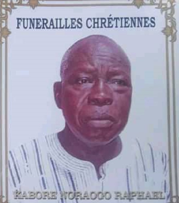 Funérailles chrétiennes : Kaboré Noraogo Raphaël 