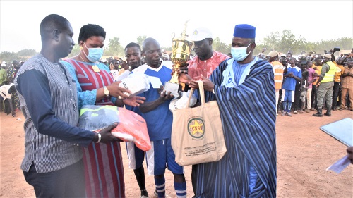 Football : La province du Zandoma a tenu la finale de la 3e édition de la coupe Lagm-Taaba