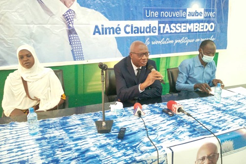 Présidentielle 2020 au Burkina : Le candidat indépendant, Claude Tassembédo, présente son projet de société