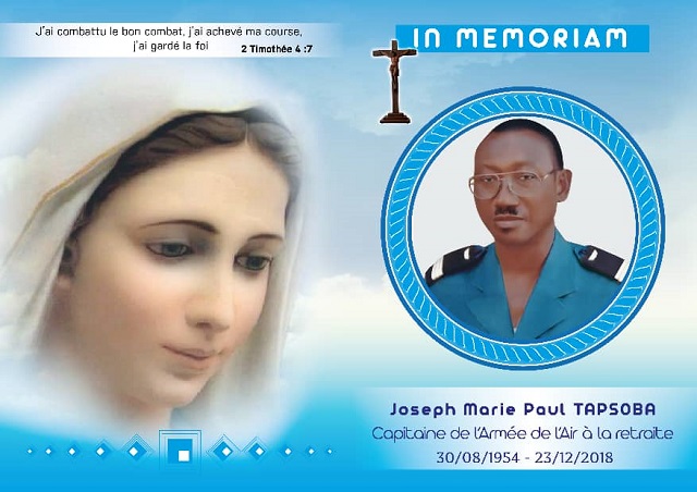 In memoriam Joseph Marie Paul TAPSOBA