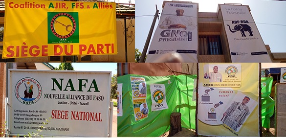 Élections 2020 au Burkina : Ce qui se passe dans les sièges des partis (2e partie) 