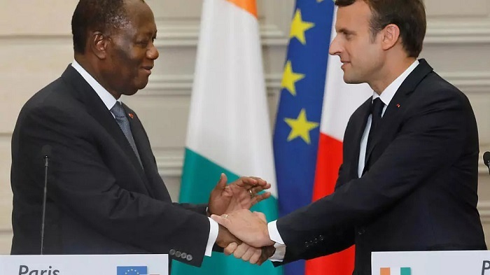 Côte d’ivoire : Macron demande à Ouattara d’« accorder aux nouvelles générations la place qui leur revient »