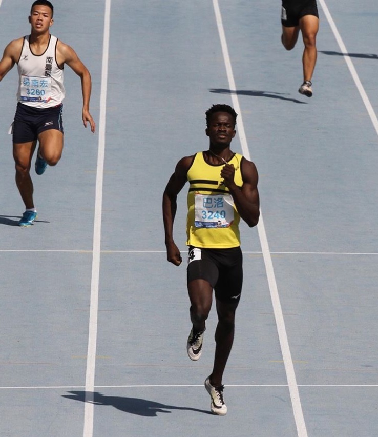 Sport : Ibrahim Barro, l’étalon du sprint 400m à Taïwan