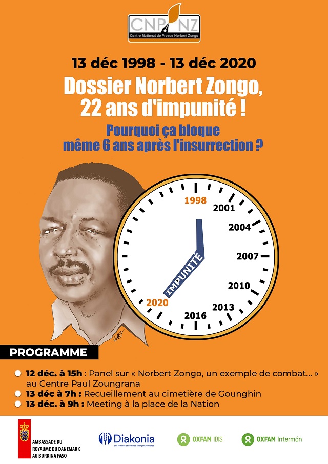 Dossier Norbert Zongo : Pourquoi ça bloque même 6 ans après l’insurrection ?