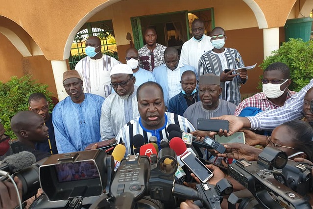 Processus de réconciliation nationale : Zéphirin Diabré à la Fédération des associations islamiques du Burkina 