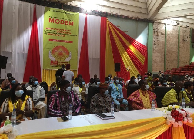 Mouvement démocrate (MoDEM) : Un premier congrès extraordinaire pour lancer les activités politiques