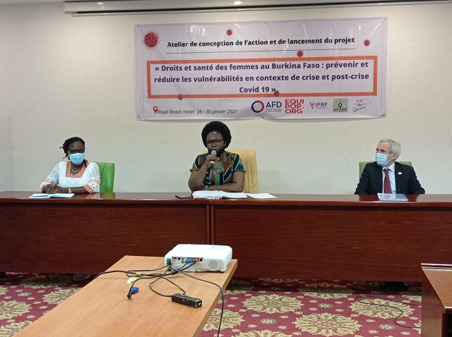 Covid-19 au Burkina : Un projet pour renforcer les capacités de résistance de la gent féminine.