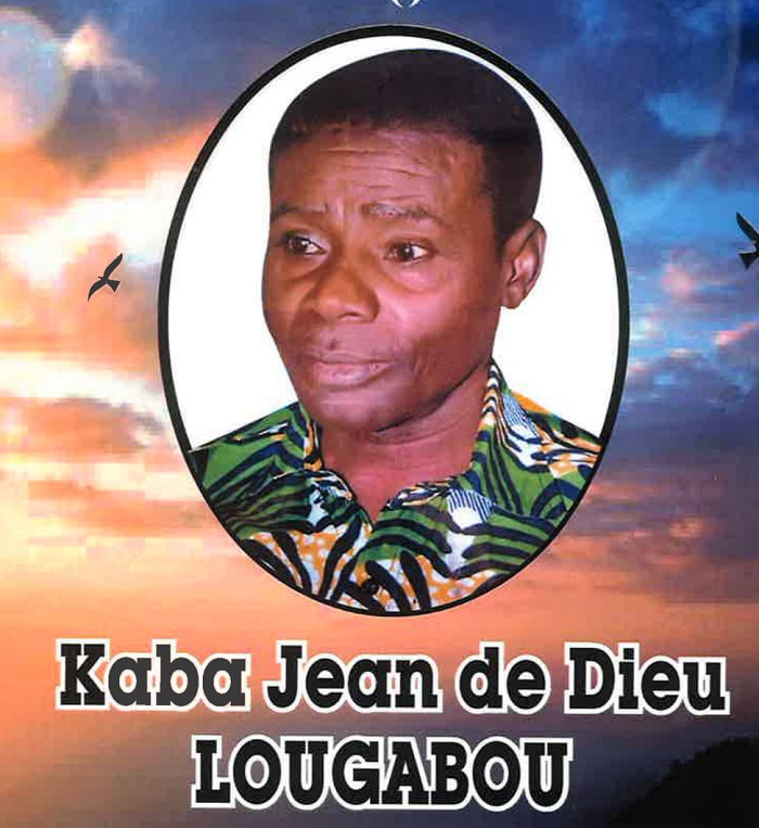 In memoria : Kaba Jean de Dieu Lougabou 