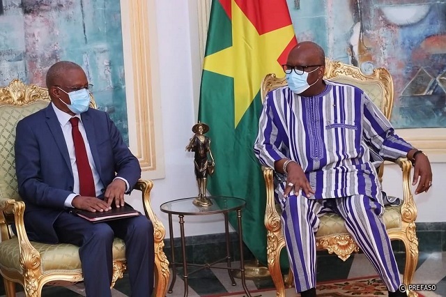 G5 Sahel : Le Secrétaire exécutif rend compte au président du Faso