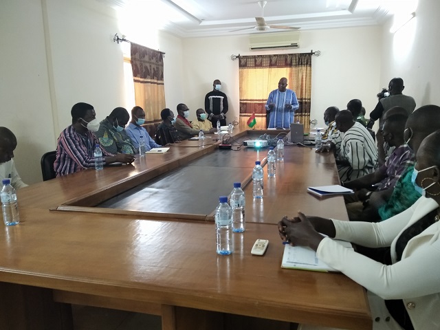 Environnement : Le ministre Siméon Sawadogo échange avec les acteurs de son département