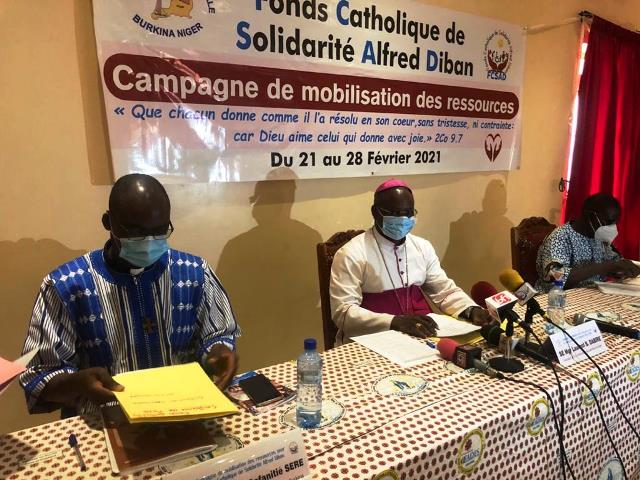 Eglise du Burkina : Une campagne de collecte pour le Fonds de solidarité Alfred Diban